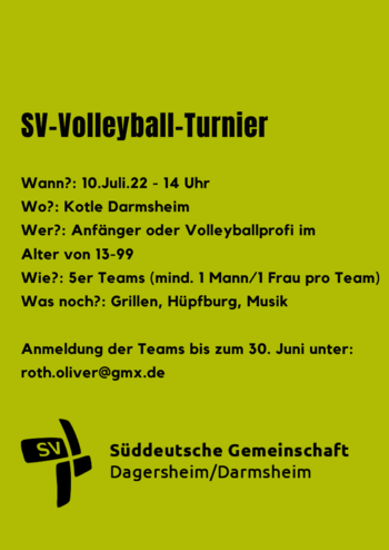 'Volleyball-Turnier'